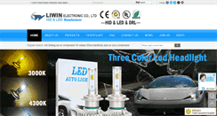 Desktop Screenshot of liwin-china.com